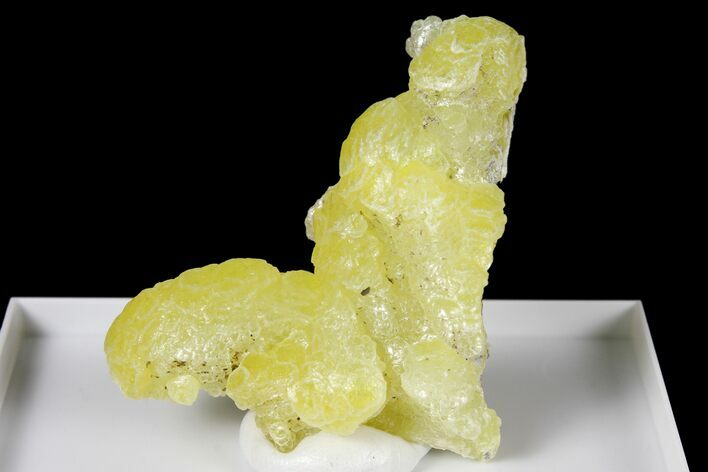 Lemon-Yellow Brucite - Balochistan, Pakistan #131231